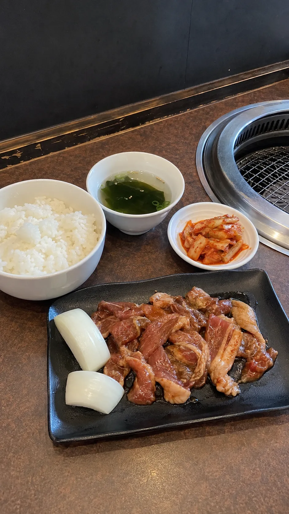 焼肉店の素材写真